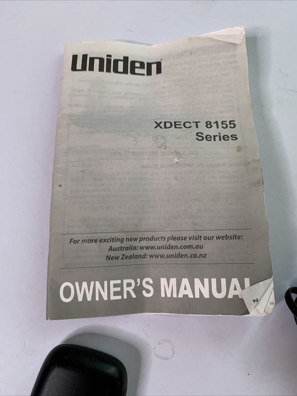 Uniden XDECT 8155 Cordless Phone with Bluetooth Connectivity NBN Compatible