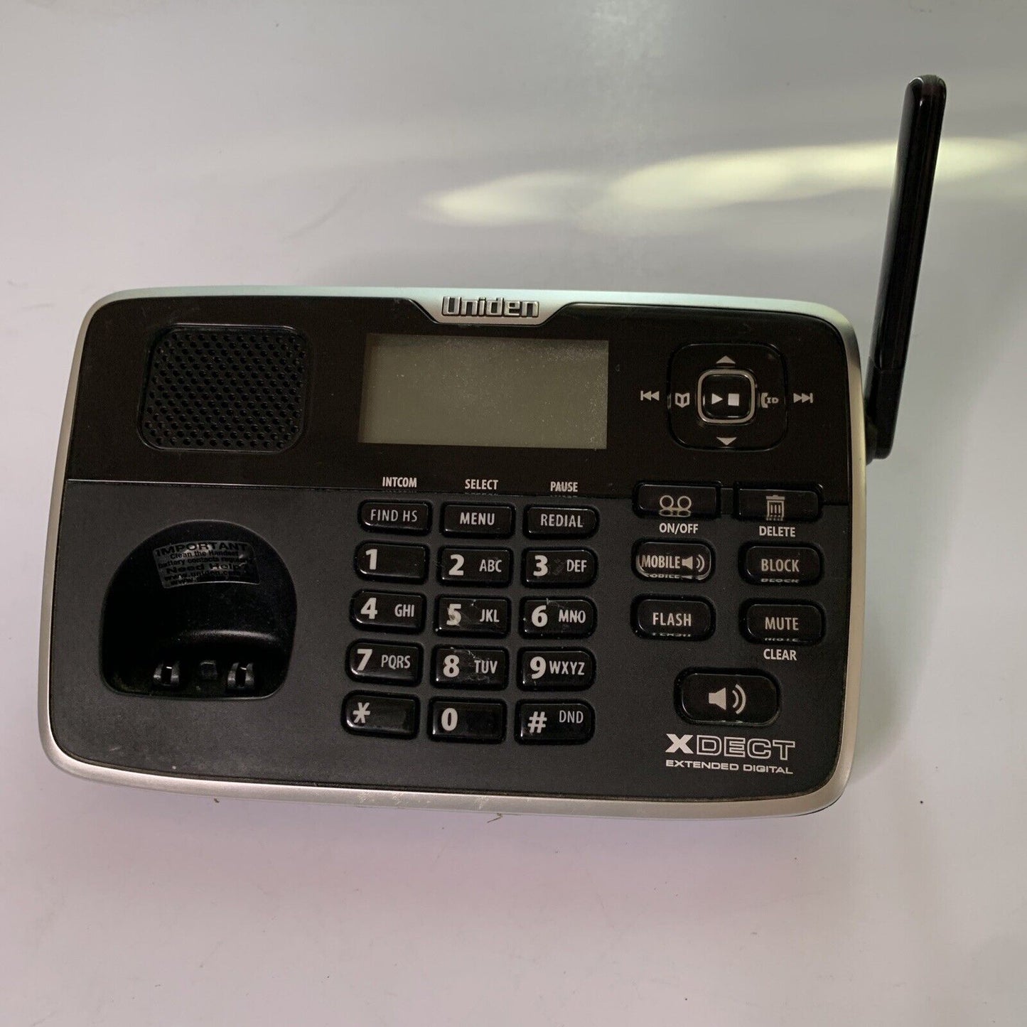 Uniden XDECT 8155 Cordless Phone with Bluetooth Connectivity NBN Compatible