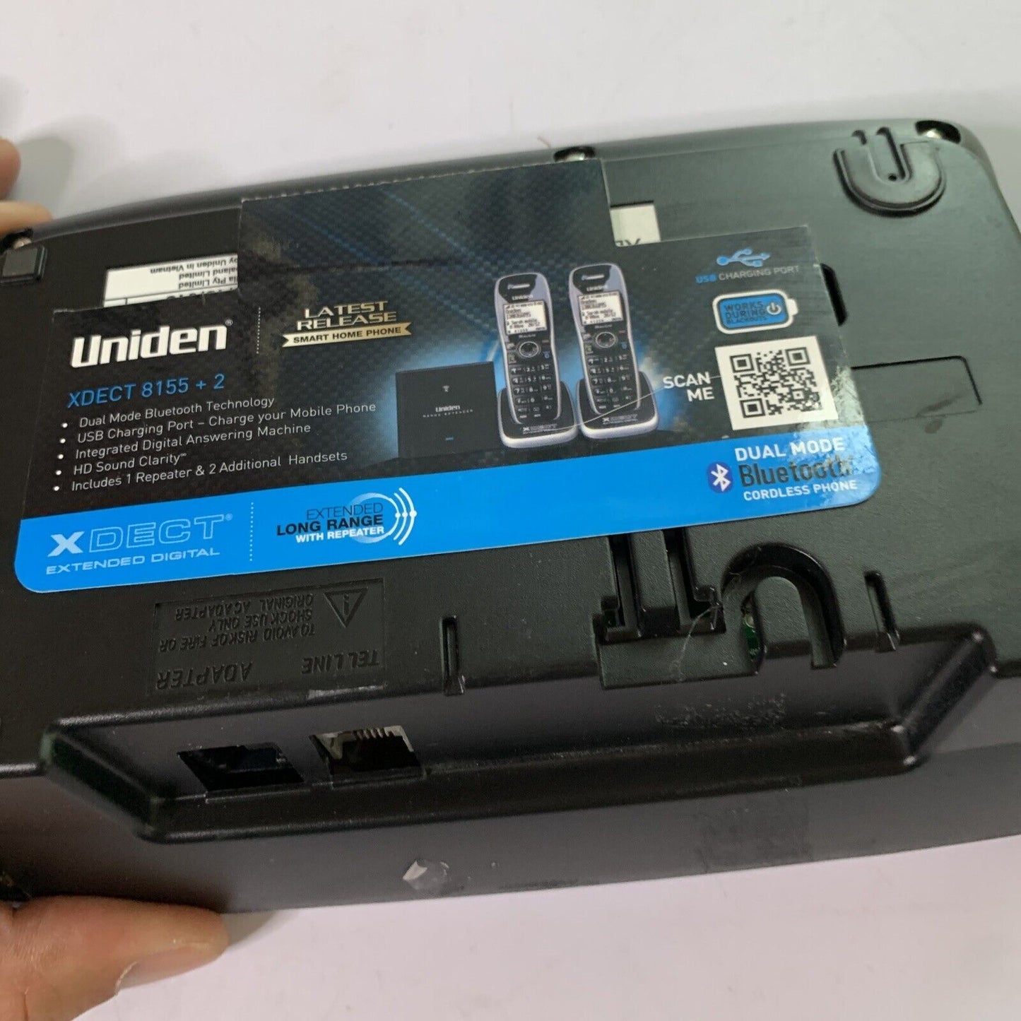 Uniden XDECT 8155 Cordless Phone with Bluetooth Connectivity NBN Compatible
