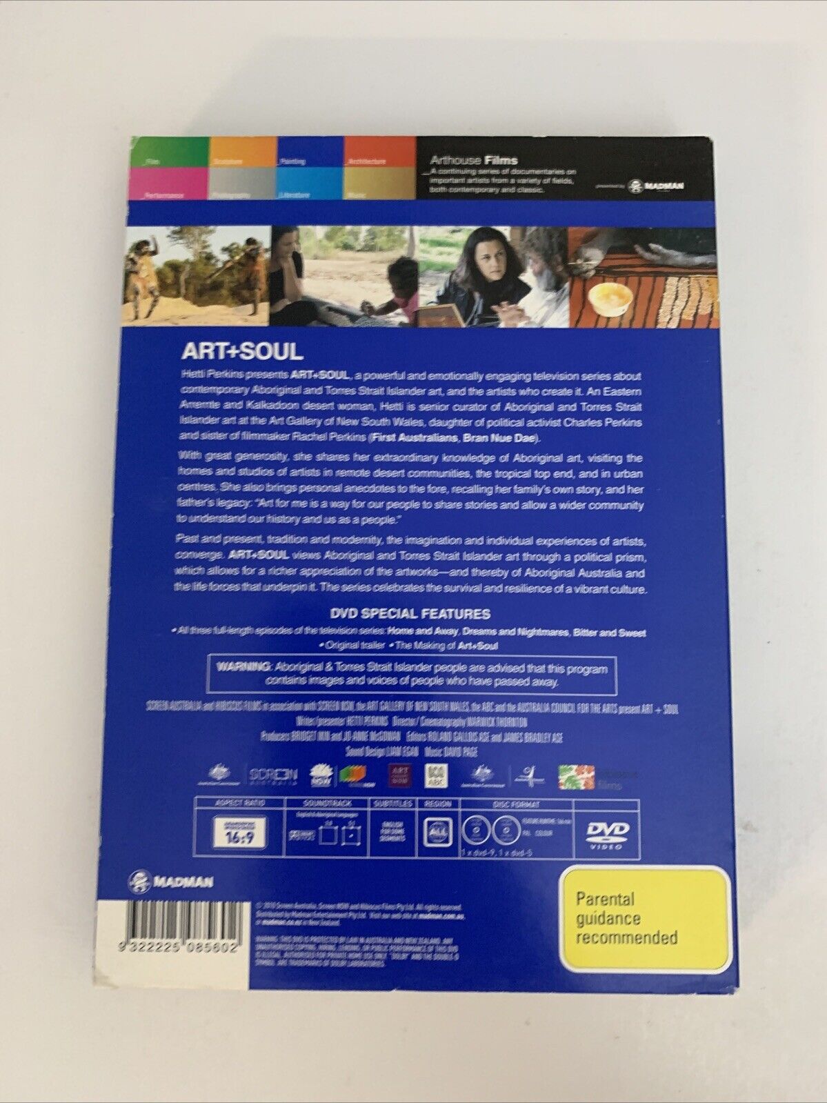 Art + Soul (DVD, 2010) Documentary  All Regions