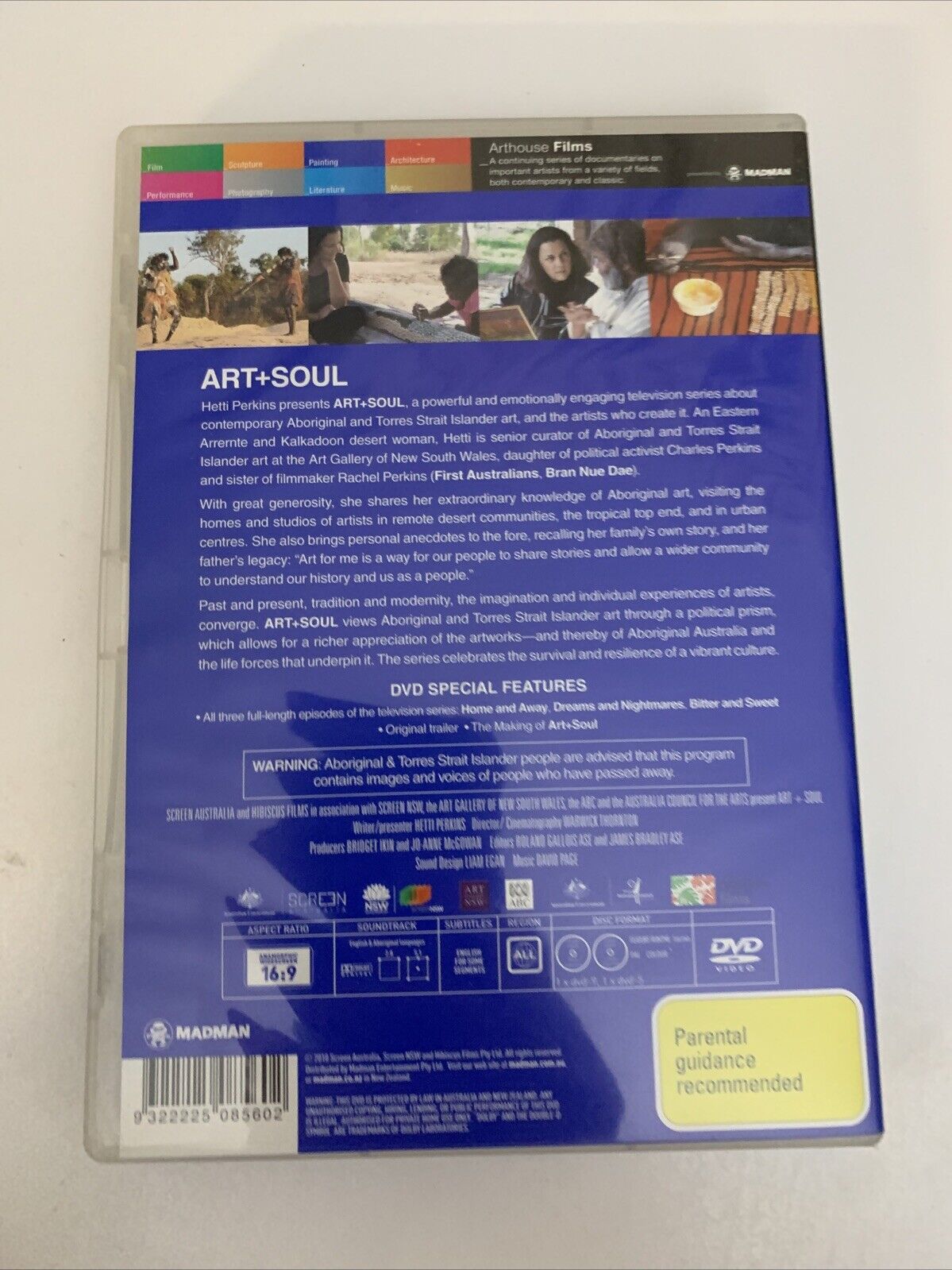 Art + Soul (DVD, 2010) Documentary  All Regions