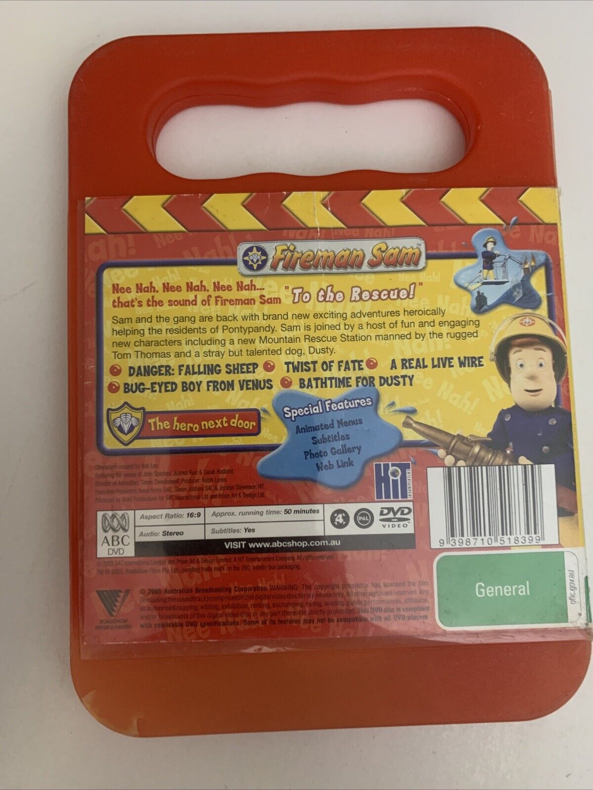 Fireman Sam To the Rescue (DVD, 2004) Animation ABC Kids Region 4