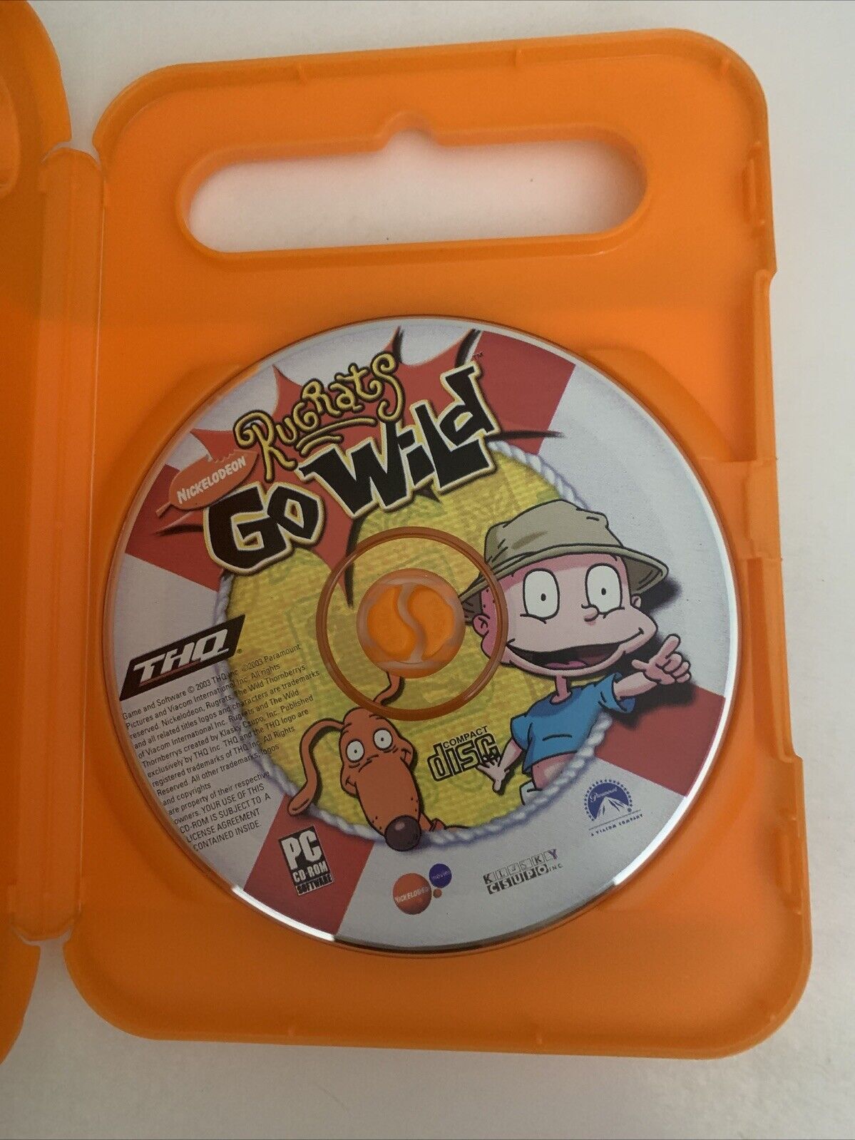 Rugrats Go Wild  PC CD-ROM Windows Game THQ