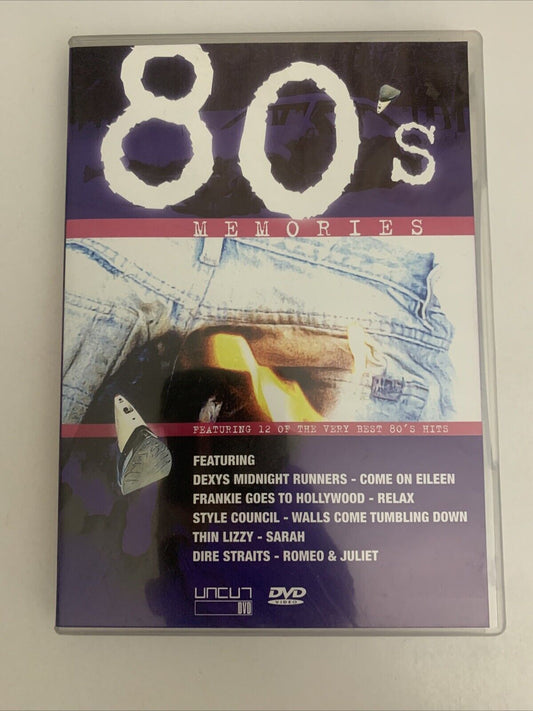 80's Memories : The Very Best Of 80's Hits (DVD, 2004) All Regions