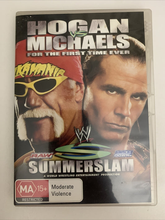 WWE Raw Smackdown Summerslam 2005 (DVD, 2005) Region 4