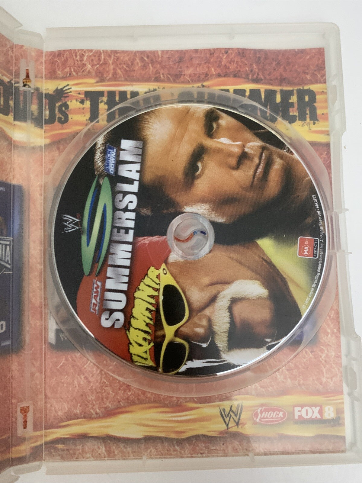 WWE Raw Smackdown Summerslam 2005 (DVD, 2005) Region 4