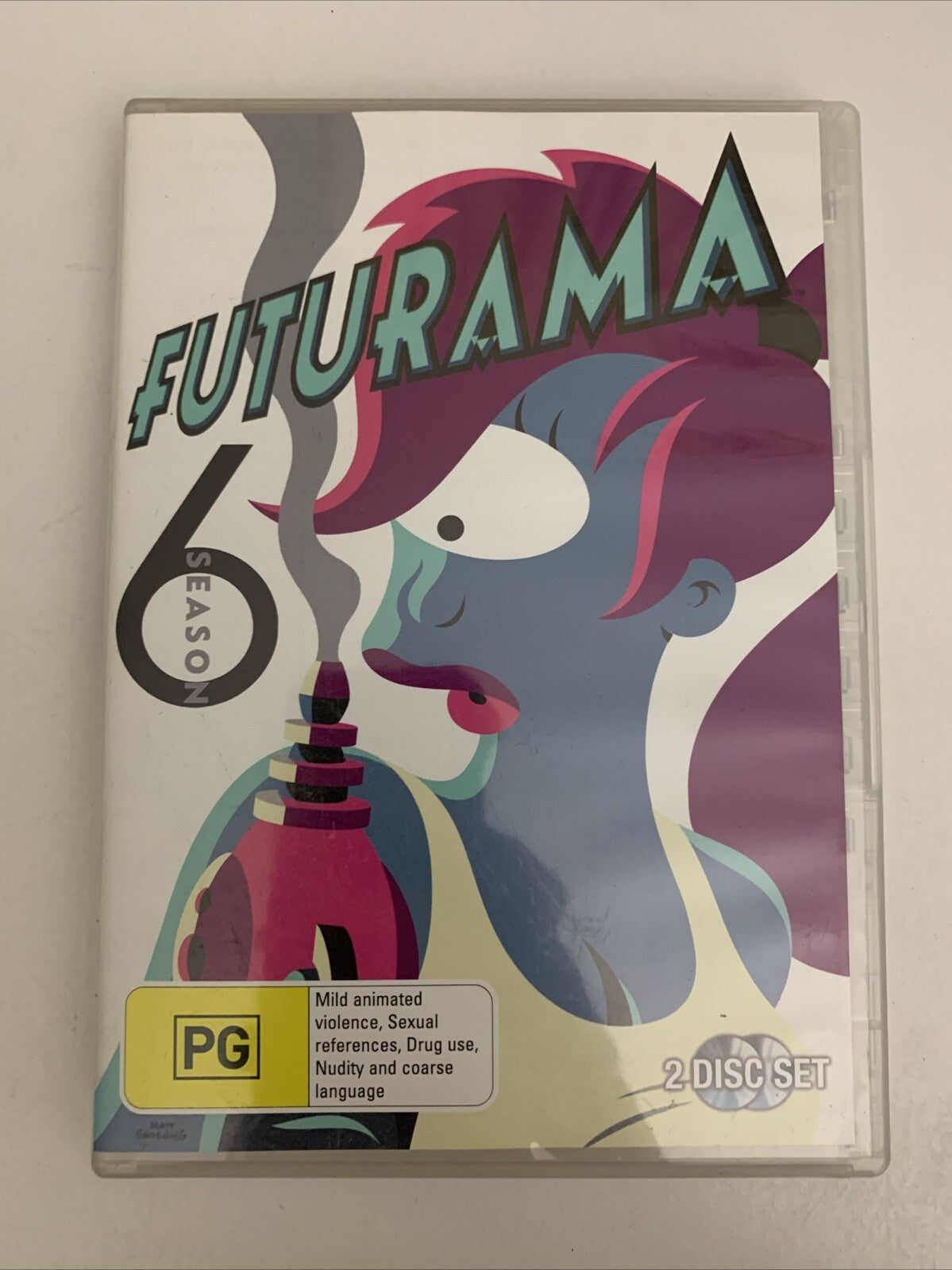 Futurama : Season 6 (DVD, 2011, 2-Disc) Animation Region 4