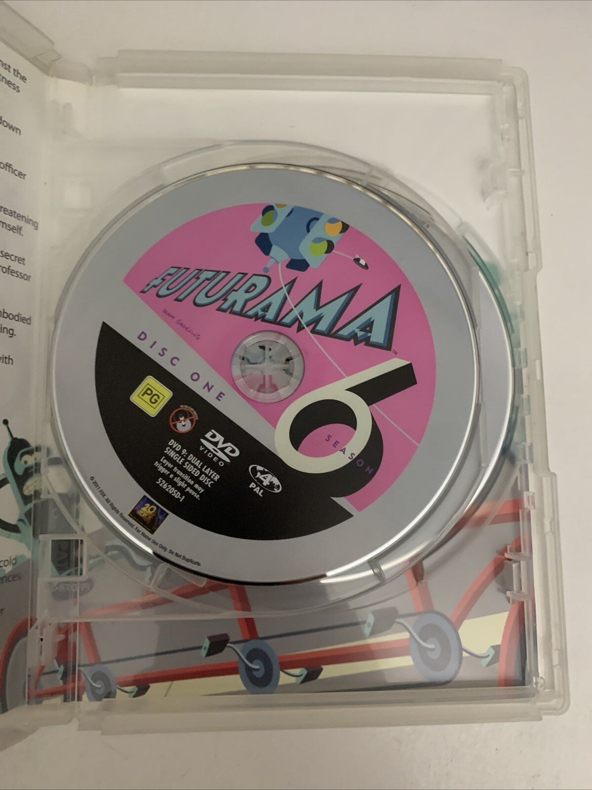 Futurama : Season 6 (DVD, 2011, 2-Disc) Animation Region 4