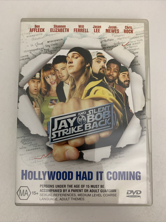 Jay And Silent Bob Strike Back (DVD, 2001) Kevin Smith  Region 4