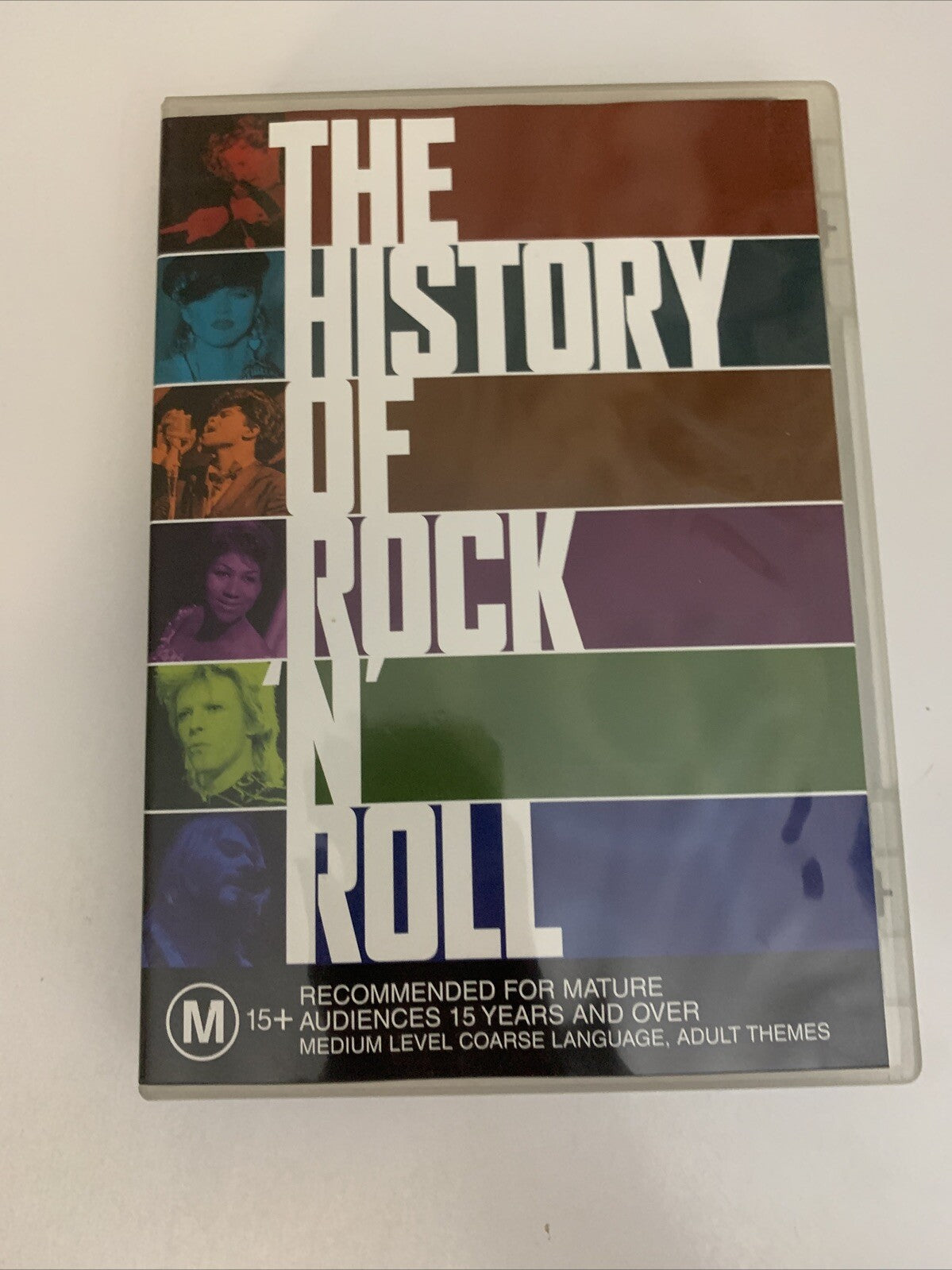 History Of Rock 'N' Roll (DVD, 1995, 5-Disc Set) Region 4