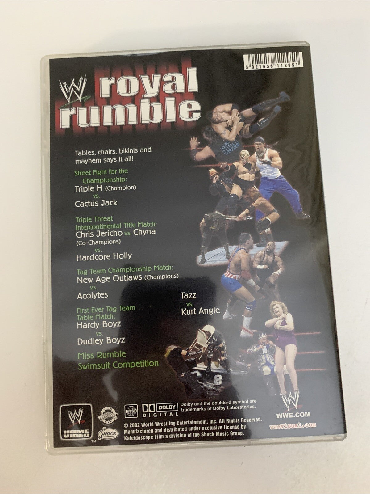 WWE Royal Rumble 2000 (DVD, 2000) All Regions – Retro Unit