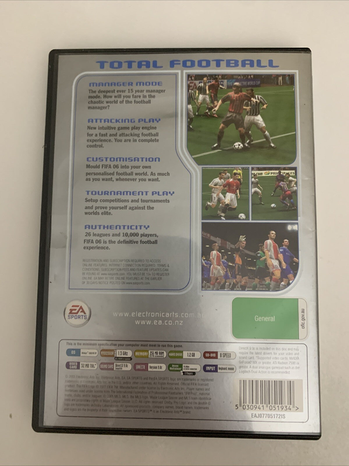 FIFA 06 PC DVD Windows EA Sports Game Complete