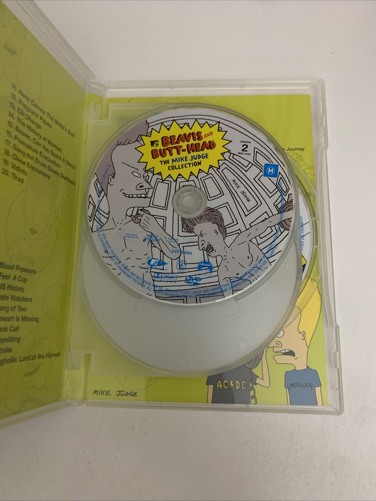 Beavis And Butt-Head Volume 2 (DVD, 1993, 3-Disc Set) Animation Region 4