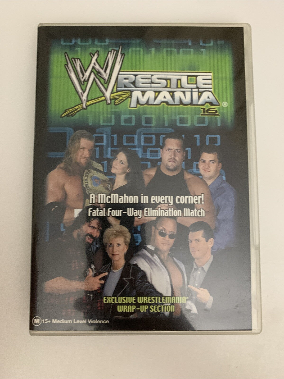 WWE Wrestlemania 16 (DVD, 2000) Pro Wrestling  All Regions