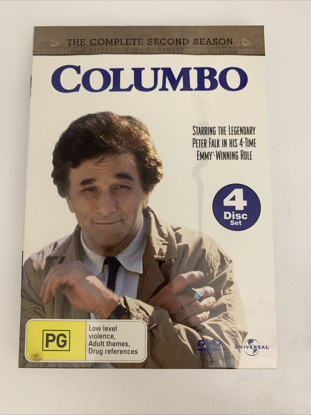 Columbo : The Complete Season 2 (DVD, 1972, 4-Disc Set) Region 4 &2