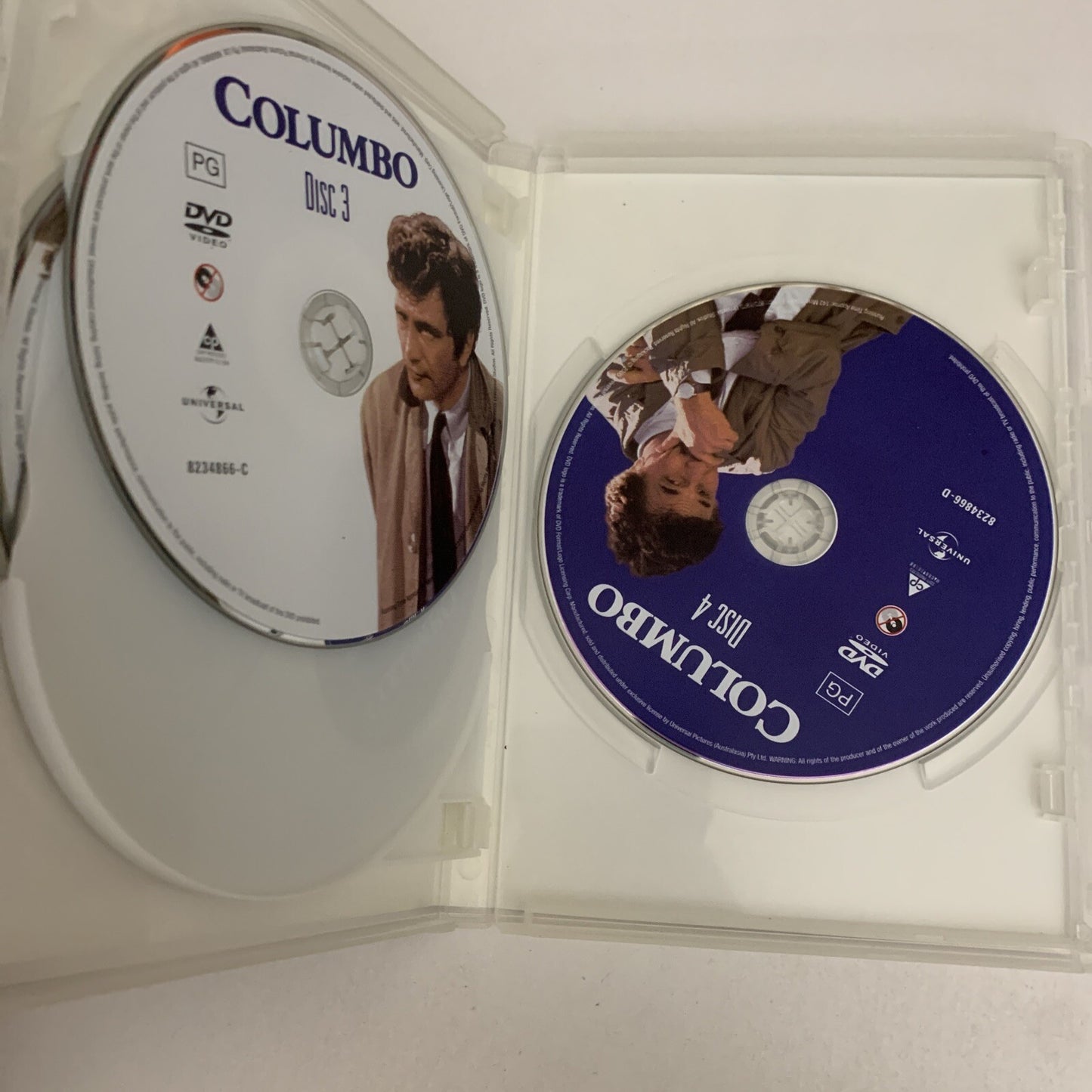 Columbo : The Complete Season 2 (DVD, 1972, 4-Disc Set) Region 4 &2