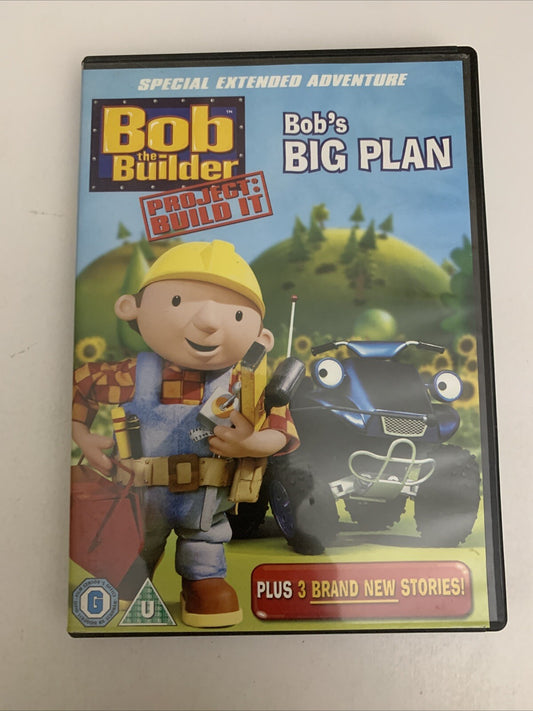 Bob The Builder : Bob's Big Plan (DVD, 2003) Region 2