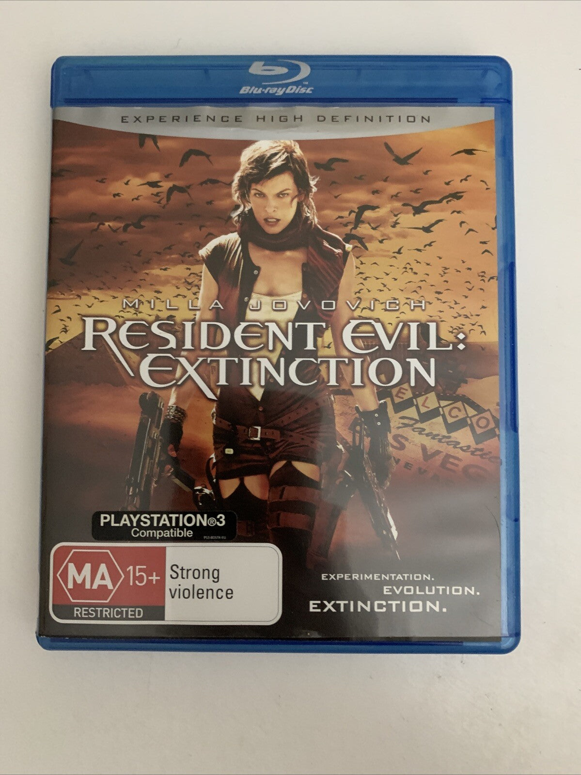 Resident Evil Extinction (Blu-ray, 2007) Milla Jovovich  All Regions