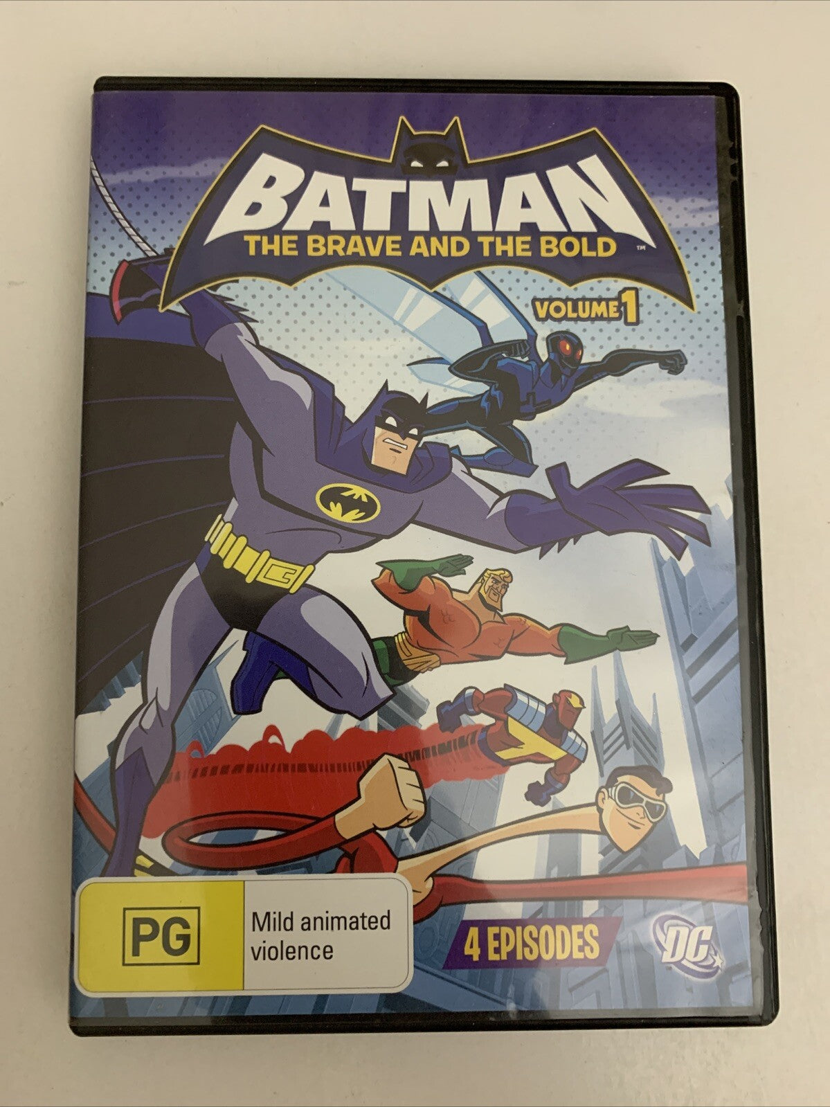 Batman The Brave And The Bold : Volume 1 (DVD, 2008) Animation Region 4