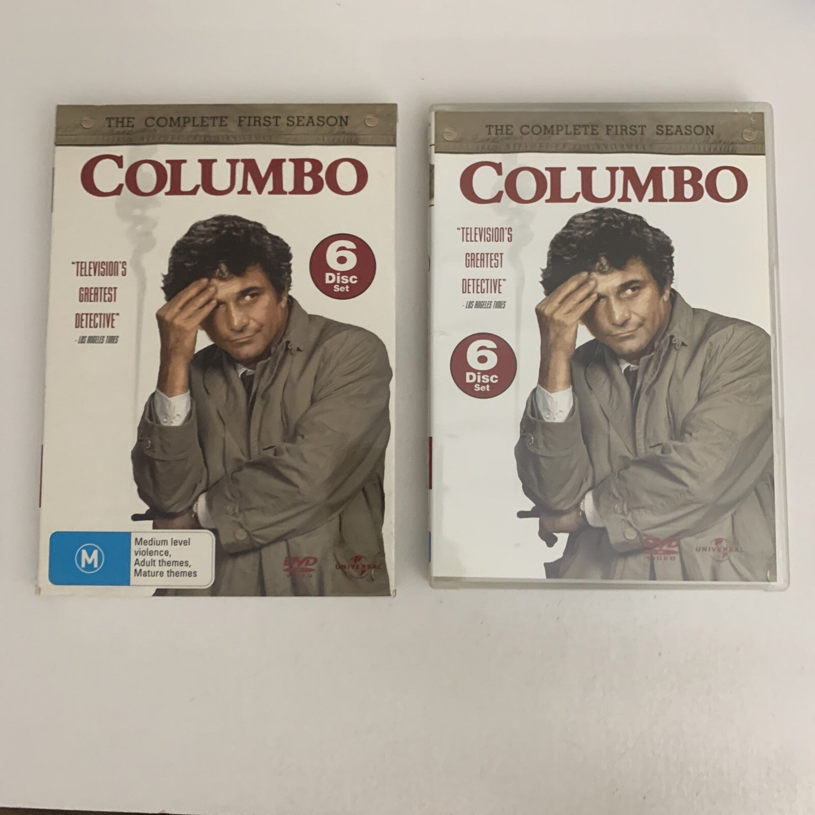Columbo : The Complete Season 1 (DVD, 1972, 6-Disc) Peter Falk Region ...