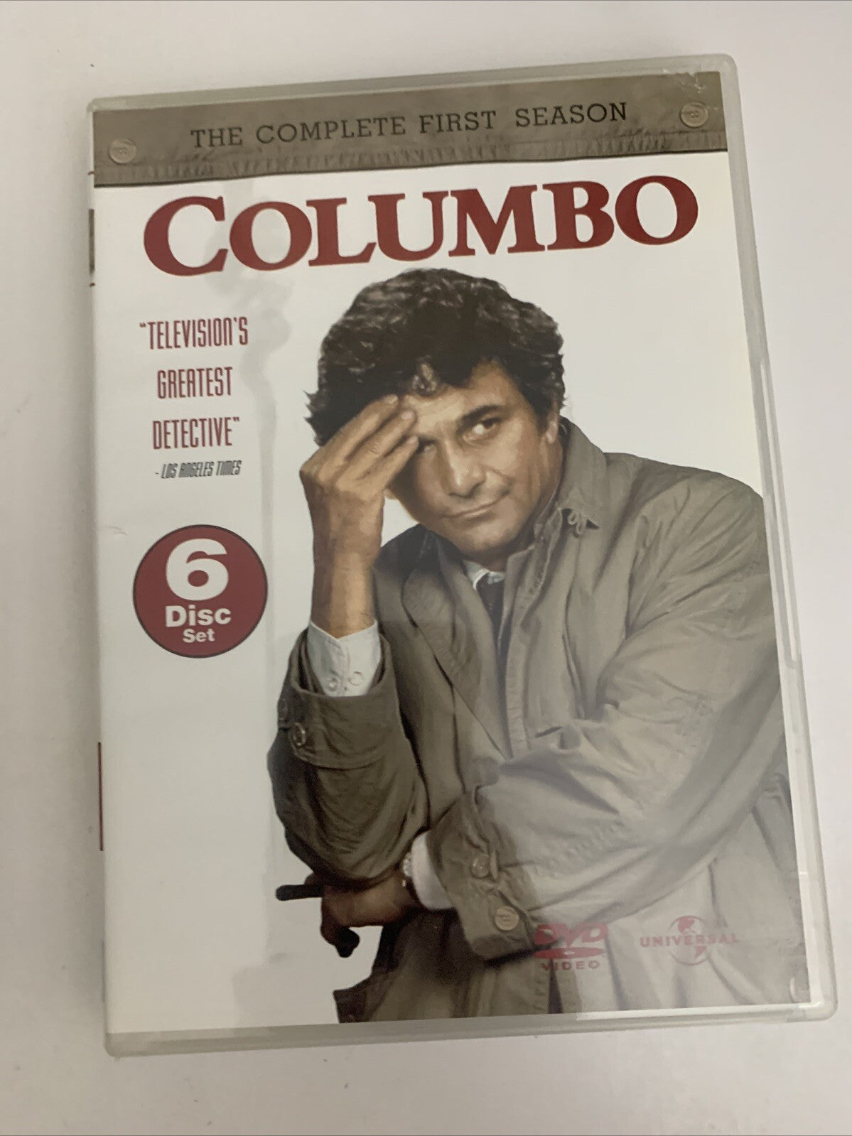 Columbo : The Complete Season 1 (DVD, 1972, 6-Disc) Peter Falk Region 4 &2