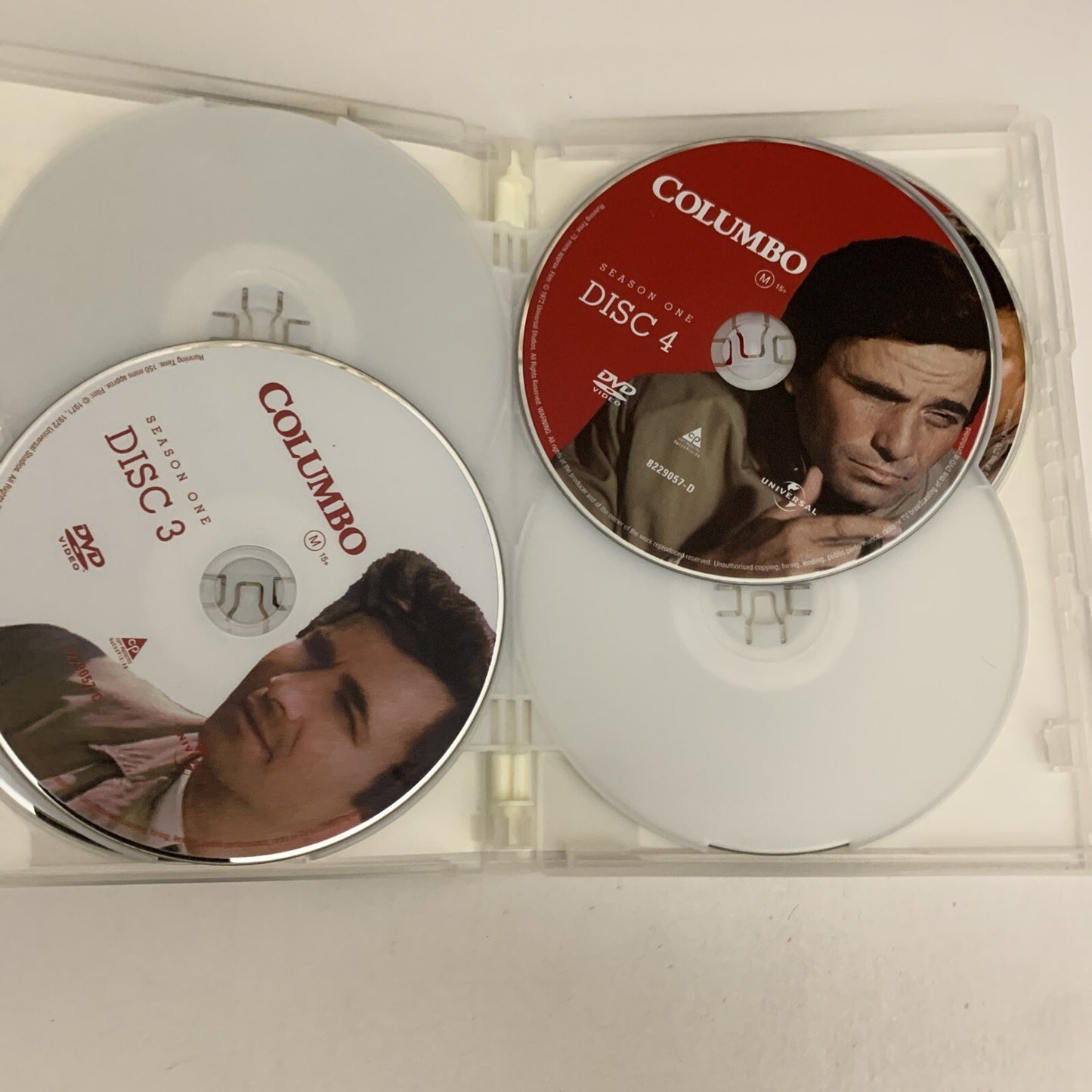 Columbo : The Complete Season 1 (DVD, 1972, 6-Disc) Peter Falk Region 4 &2