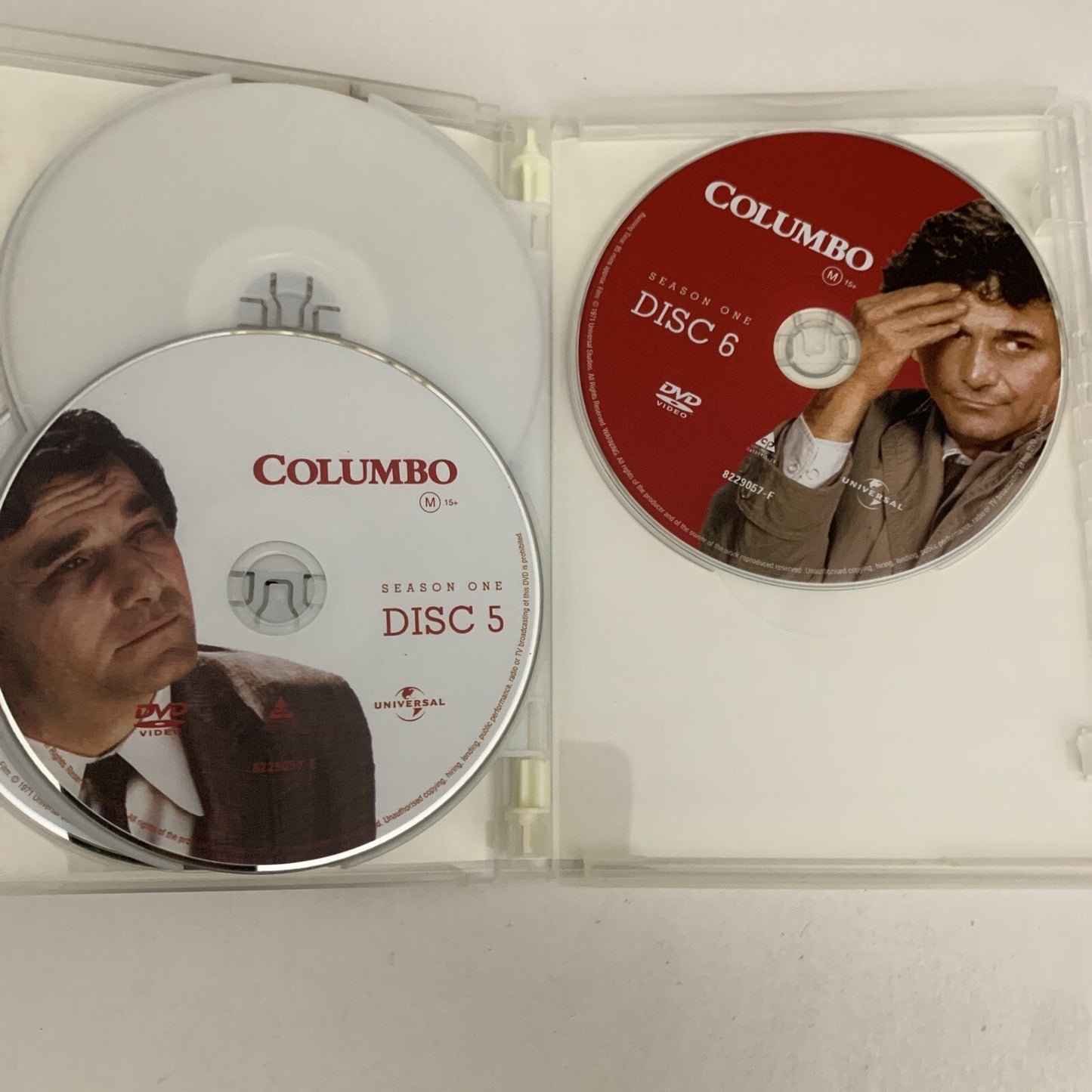 Columbo : The Complete Season 1 (DVD, 1972, 6-Disc) Peter Falk Region 4 &2