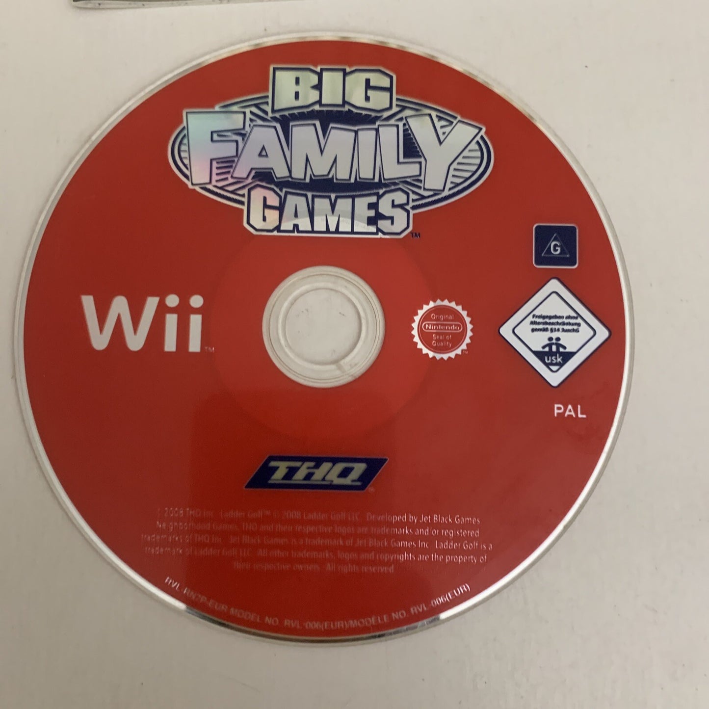 Big Family Games  Nintendo Wii PAL Game Complete