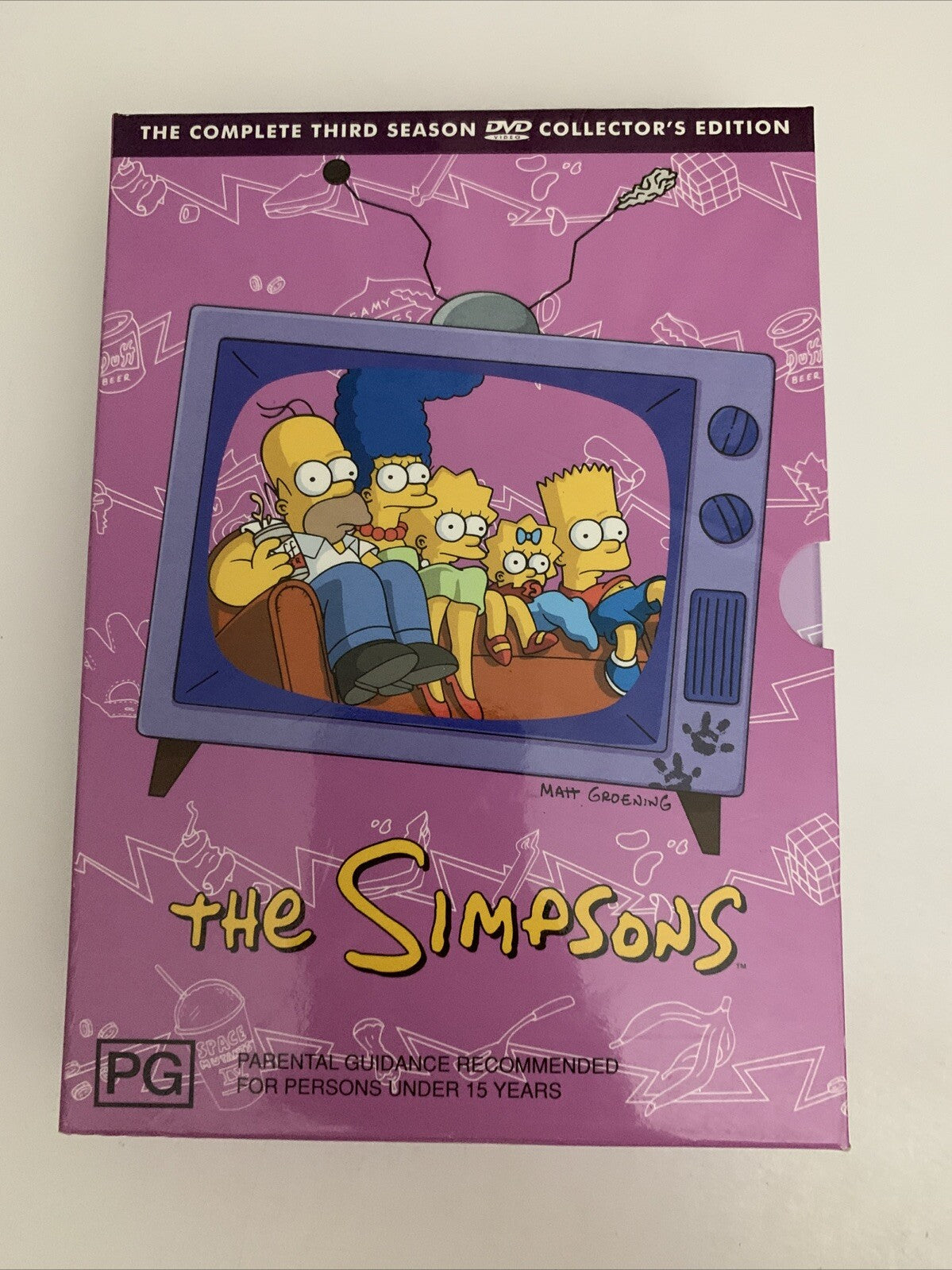 The Simpsons : Complete Season 3, 4, 5 Boxset (DVD, 1991) Animation Region 4