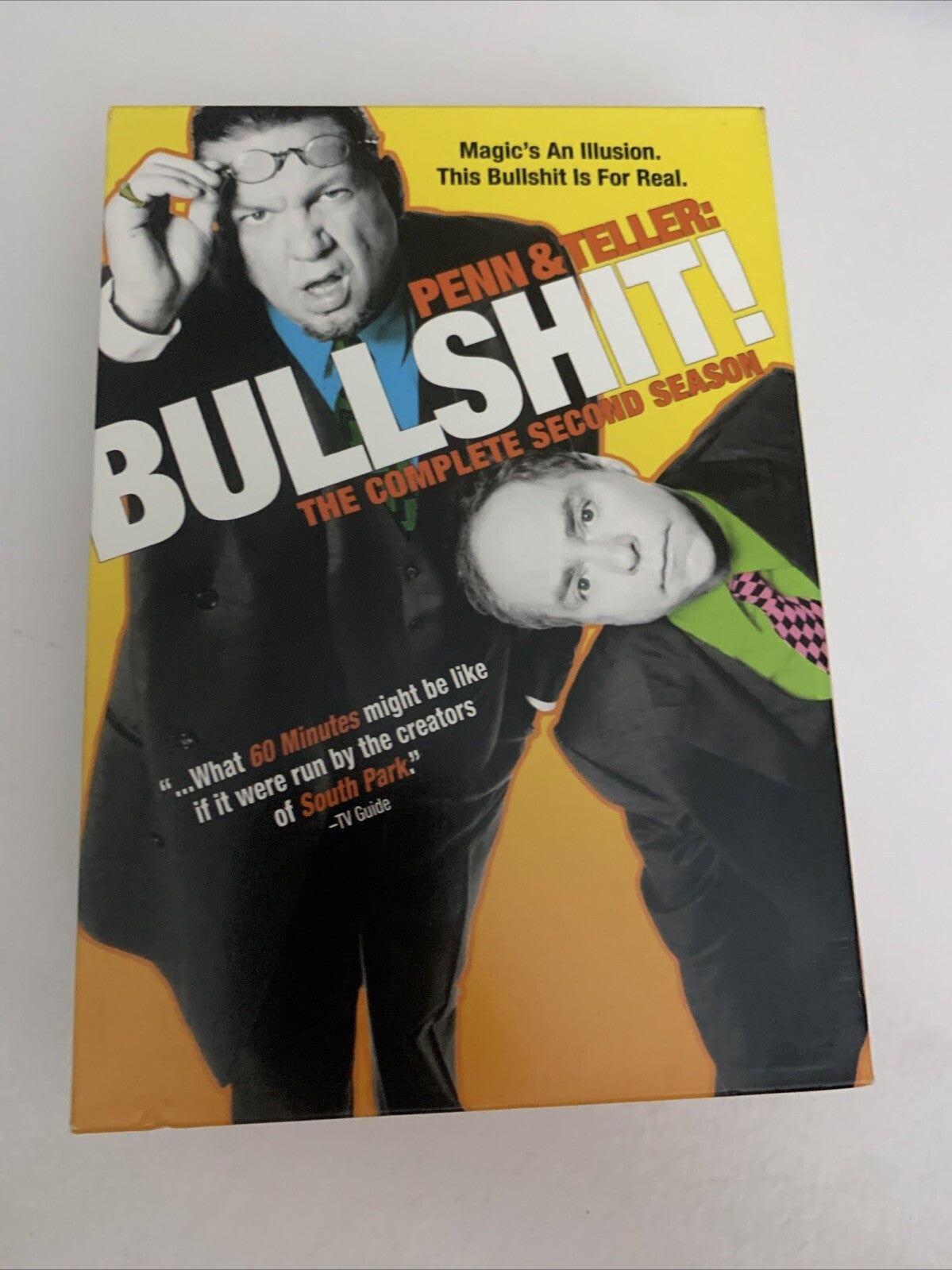 Penn & Teller Bullsh*t! The Complete Second Season (DVD, 2004) 3-Disc  Region 1