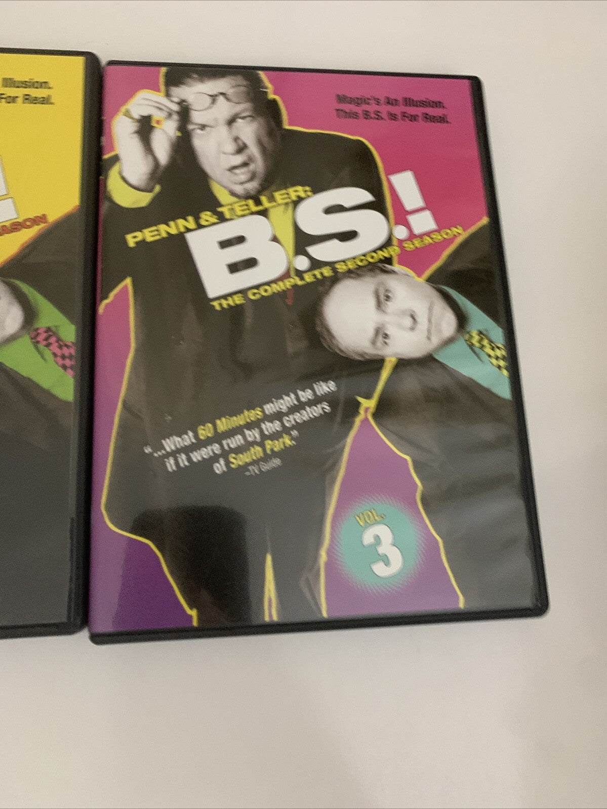 Penn & Teller Bullsh*t! The Complete Second Season (DVD, 2004) 3-Disc  Region 1