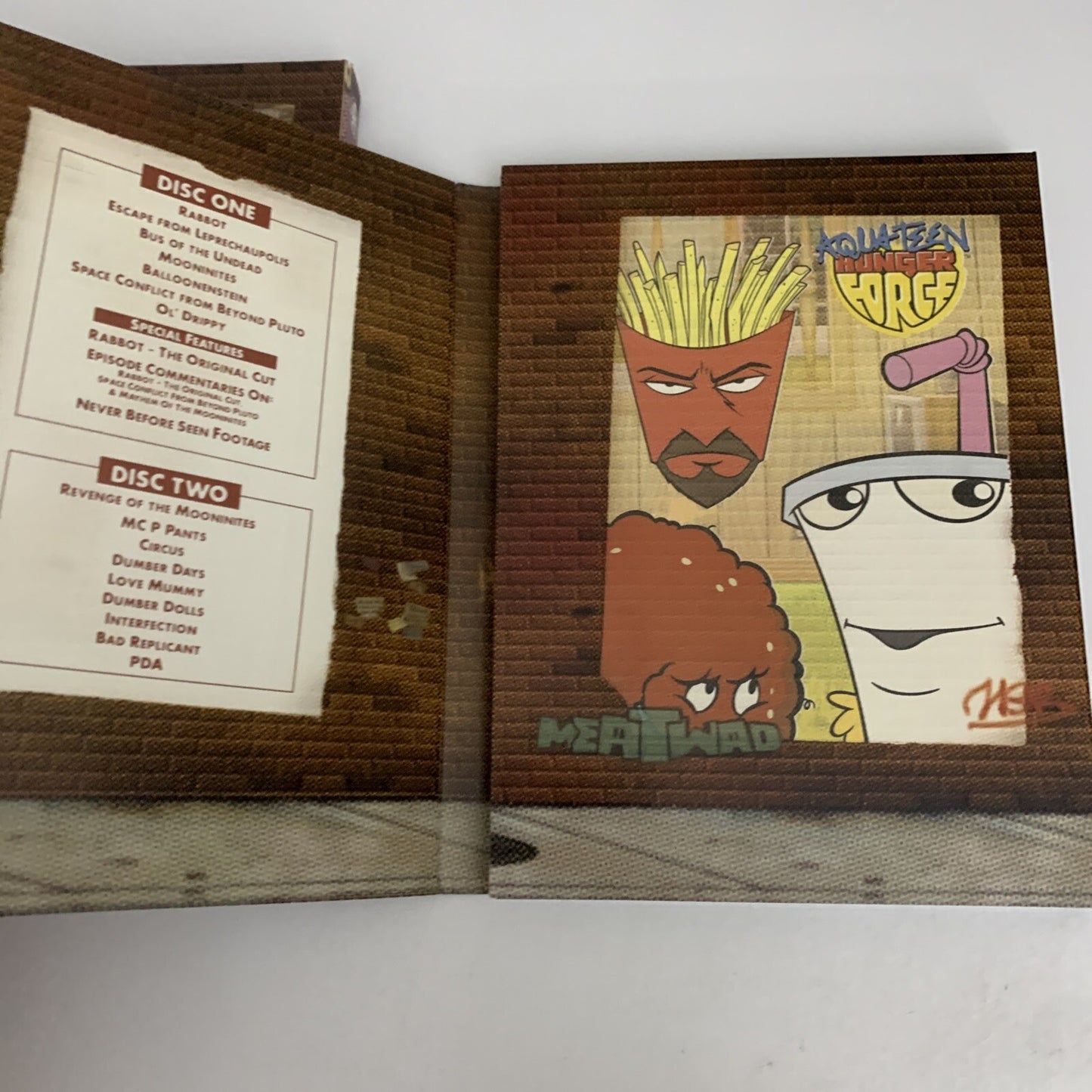 Aqua Teen Hunger Force : Volume 1 & 2 (DVD, 2000) Animation Region 4