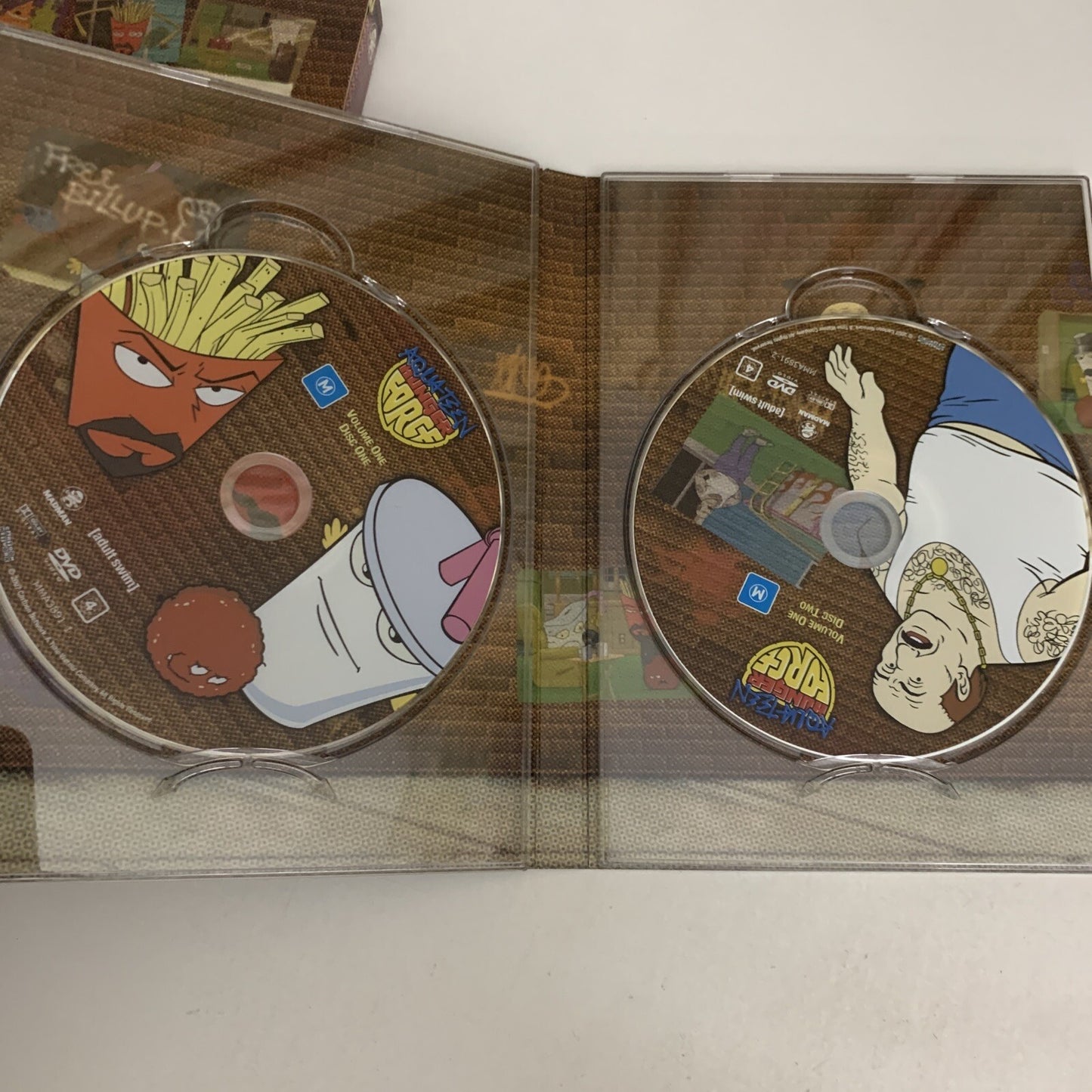 Aqua Teen Hunger Force : Volume 1 & 2 (DVD, 2000) Animation Region 4