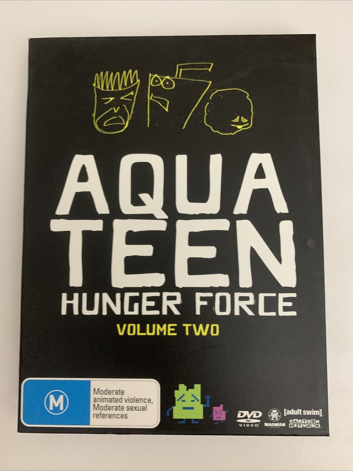 Aqua Teen Hunger Force : Volume 1 & 2 (DVD, 2000) Animation Region 4