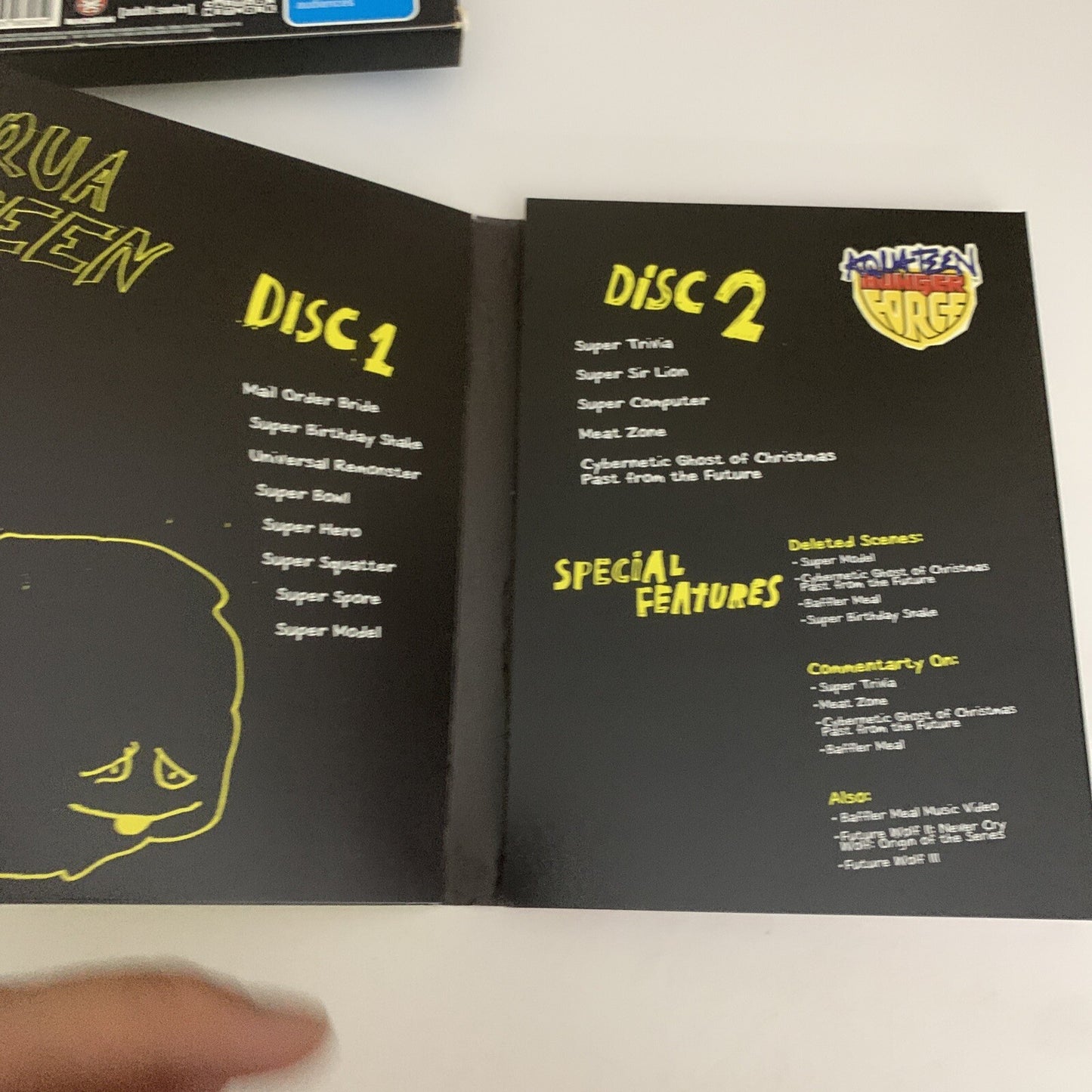 Aqua Teen Hunger Force : Volume 1 & 2 (DVD, 2000) Animation Region 4