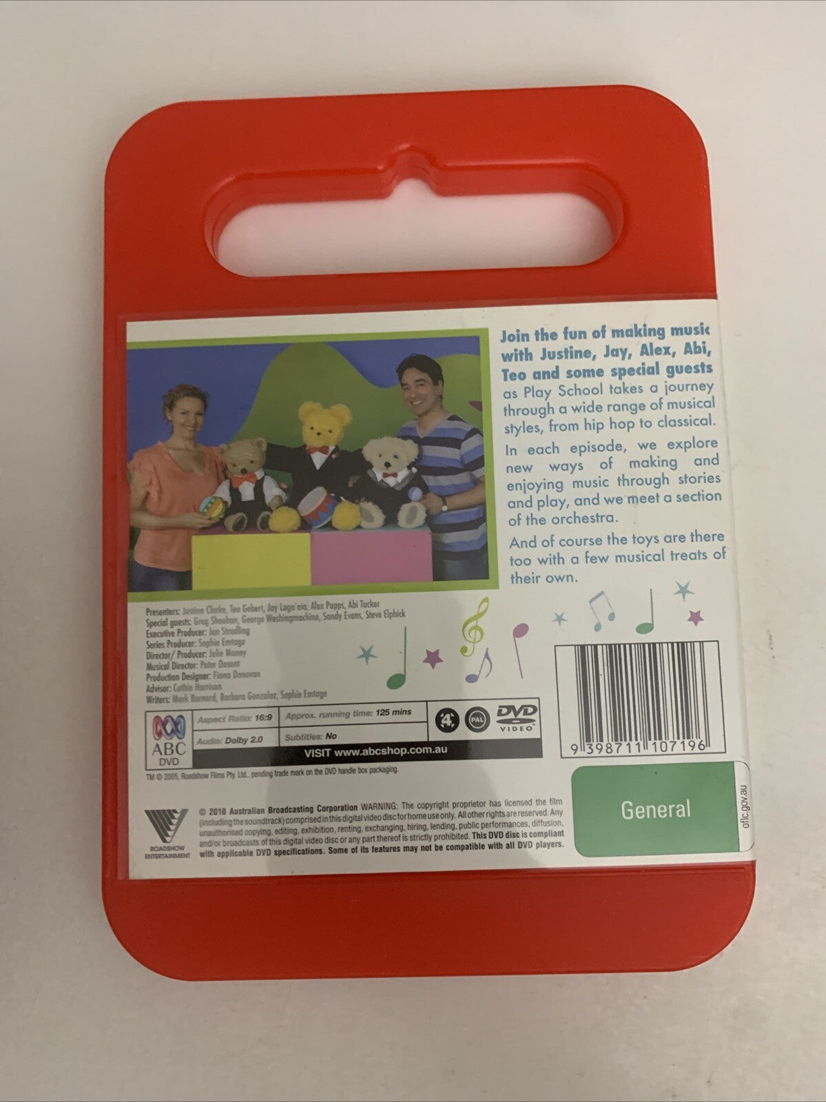 Play School Making Music (DVD, 2008) ABC Kids  Region 4