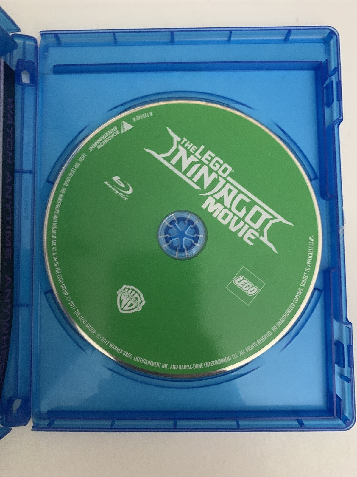 The Lego Ninjago Movie (Blu-ray, 2017) Animation Region B