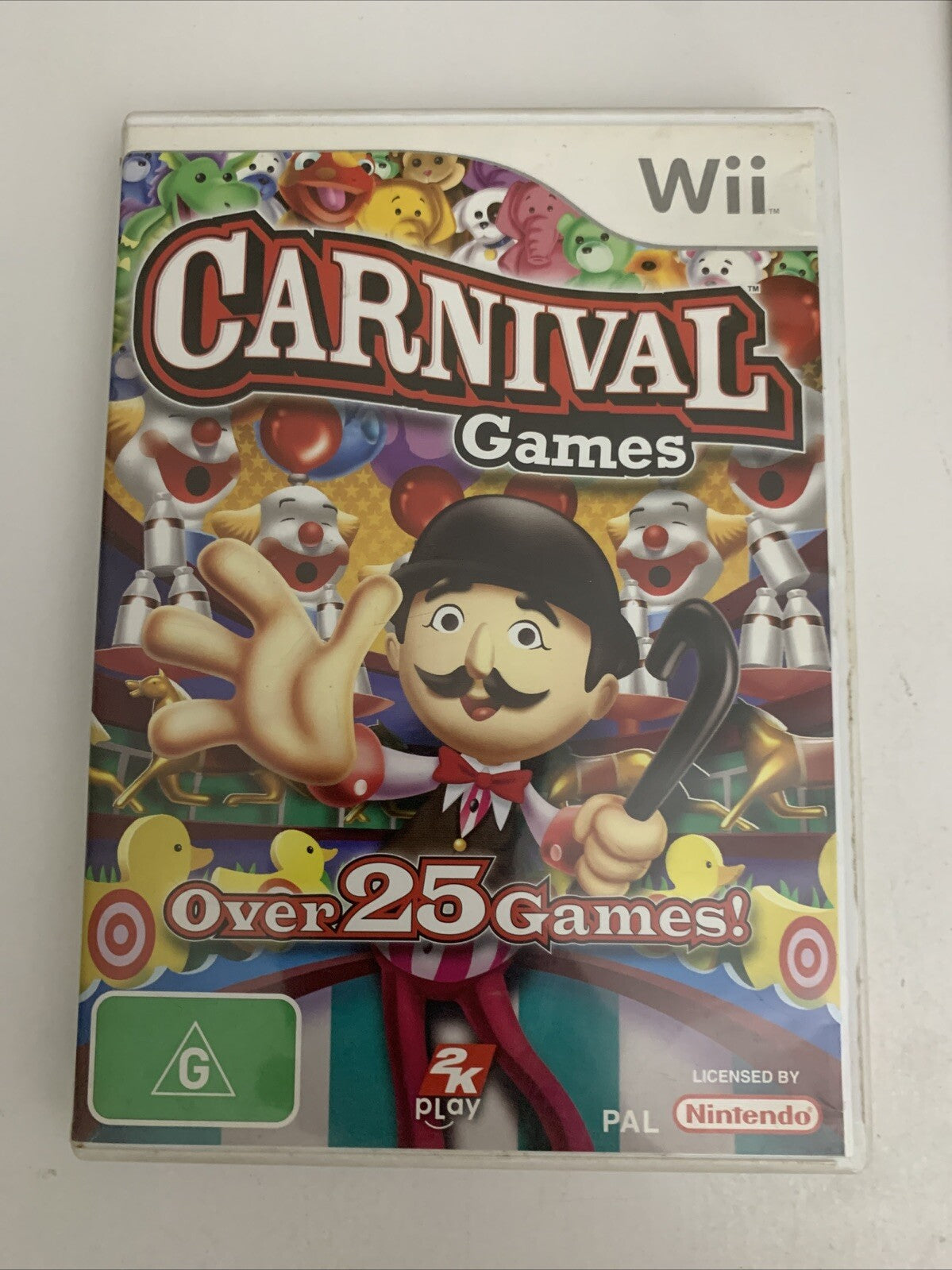Carnival Games: Over 25 Games  Nintendo Wii 2007 PAL Game Complete
