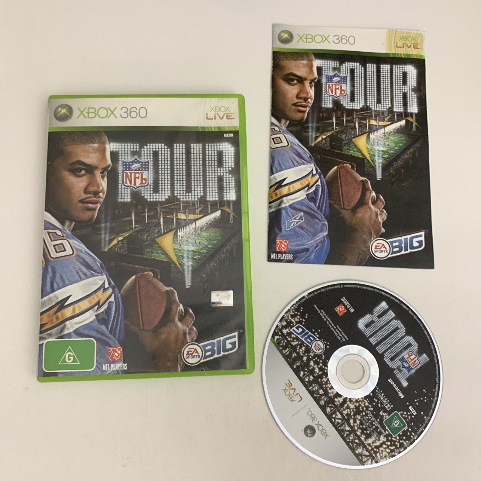 NFL Tour Microsoft XBOX 360 PAL 2008 Game Complete – Retro Unit