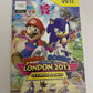 Mario & Sonic At The London 2012 Olympic Games Nintendo Wii PAL Game Complete
