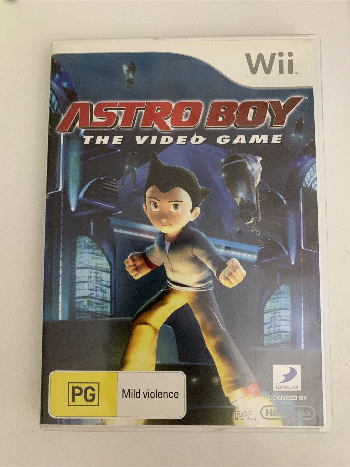 Astro Boy: The Video Game Nintendo Wii 2009 Game Complete