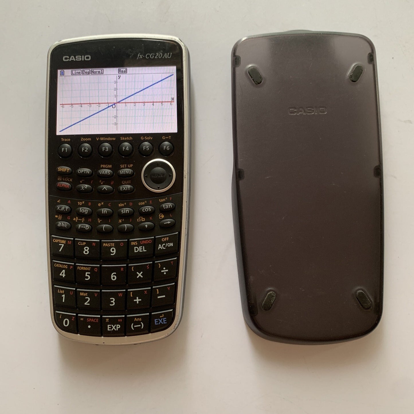 Casio Fx-CG20AU Graphing Calculator *Missing Battery Lid