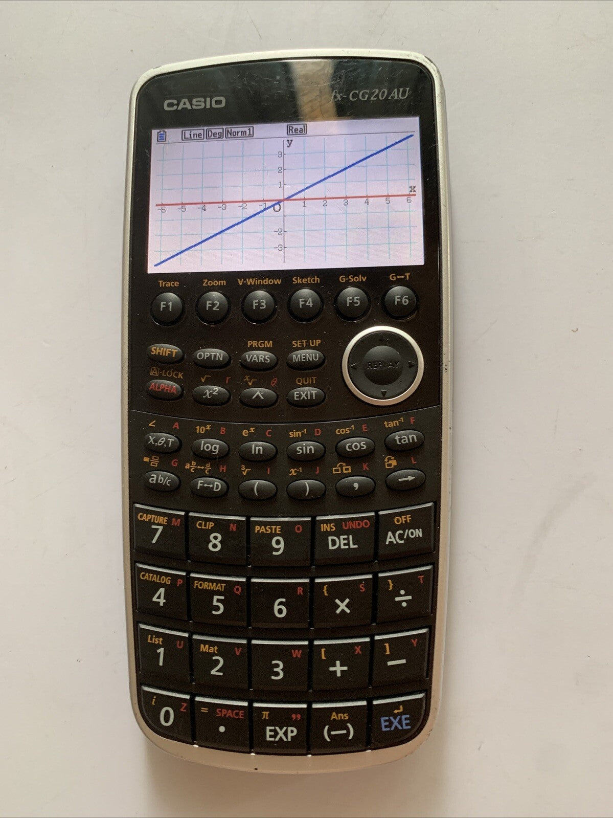 Casio Fx-CG20AU Graphing Calculator *Missing Battery Lid