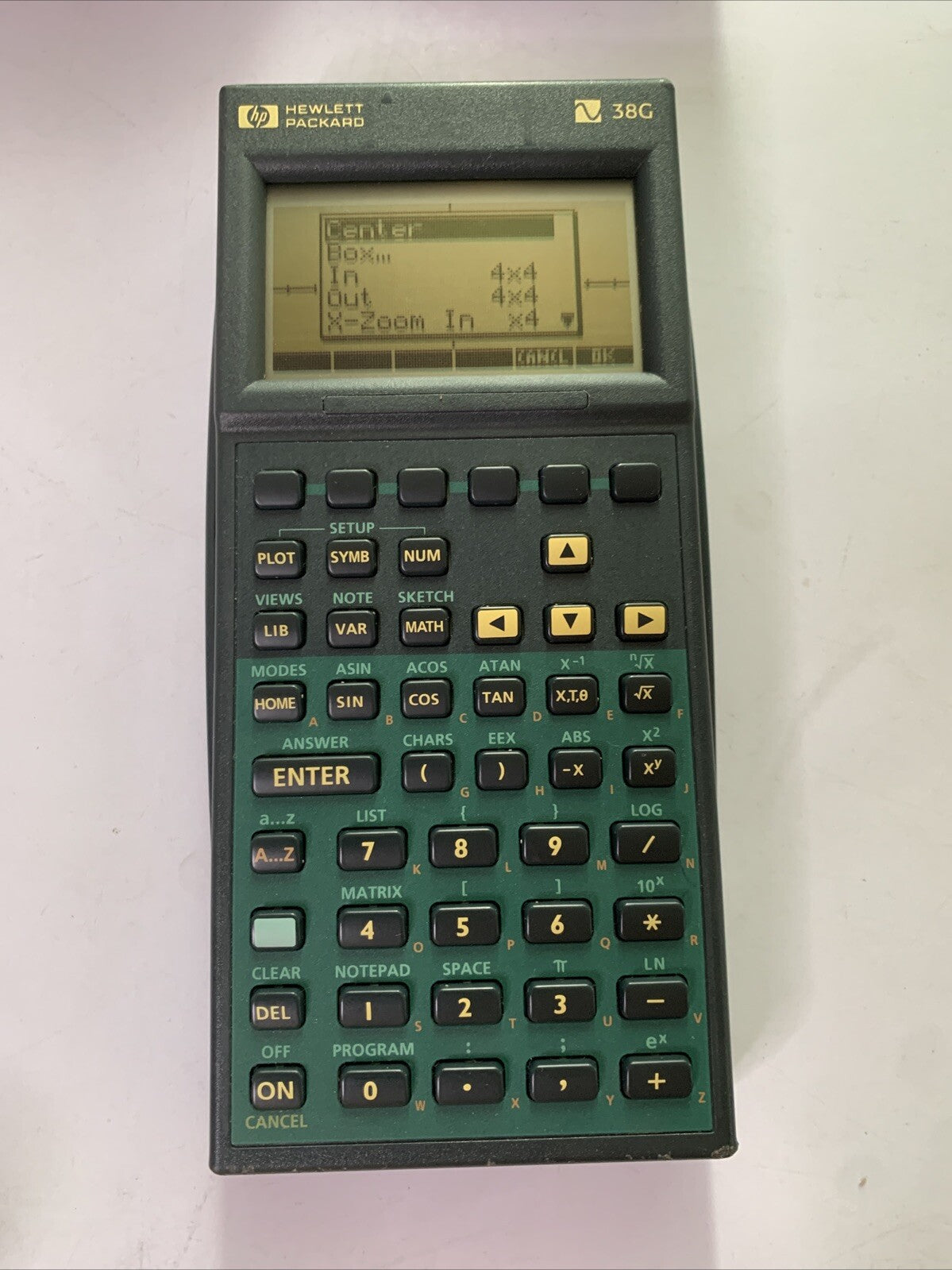 Hewlett-Packard HP 38G Programmable Graphing Calculator