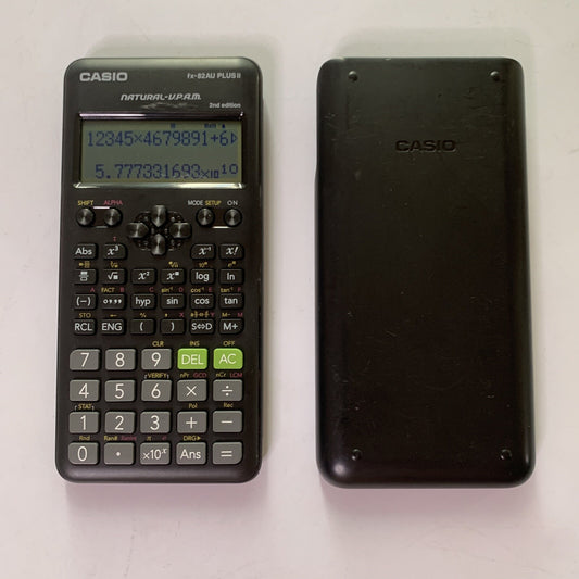 Casio fx-82AU PLUS II 2nd Edition Scientific Calculator
