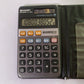 Sharp Elsimate EL-480G Solar Powered Calculator Vintage