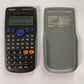 Casio FX82AU PLUS II Scientific Calculator with Front Cover