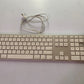 Apple Aluminum Keyboard with Numeric Keypad MB110LL/B A1243 *For Parts Or Repair