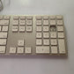 Apple Aluminum Keyboard with Numeric Keypad MB110LL/B A1243 *For Parts Or Repair