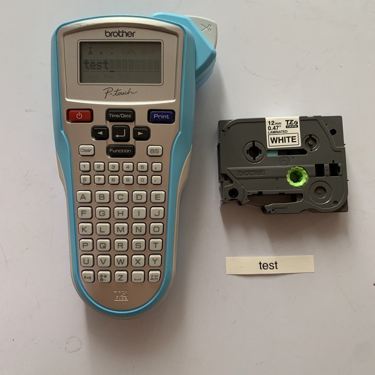 Brother P-Touch PT-1010 Label Maker Thermal Printer Blue